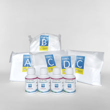 Load image into Gallery viewer, Core7 Flex Base Elements Bulk Edition 4x4L - Salts and 1b infusion 100ml bottles front view
